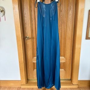 Petra Fashions night gown dress slip lingerie maxi size S 100% nylon made in USA